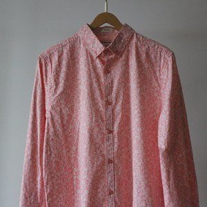 2/20$ Alexander Julian Stretch Pink Floral Shirt